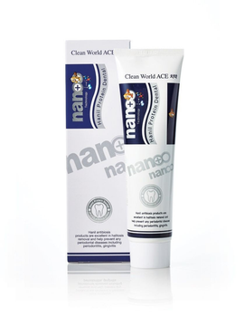 Зубная паста с ионами серебра и протеином Hanil Nano Clean World Ace Nano Toothpaste 180g