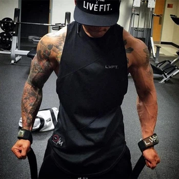Безрукавка чоловіча майка Live Fit чорна L