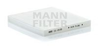 Фильтр, воздух во внутренном пространстве MANN-FILTER (CU2035)