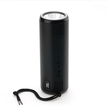 Bluetoothколонка TG635 10W Акумулятор 1200mAh з ліхтариком Чорний