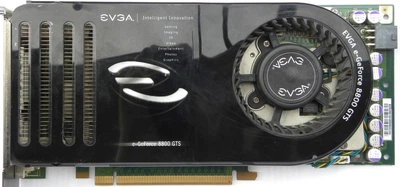 EVGA PCI-Ex GeForce 8800 GTS 320MB GDDR3 GDDR3 (320bit) (513/1400) Б/У