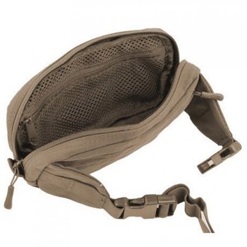 Тактична Сумка Mil-Tec Fanny Pack Molle Coyote 235 х 60 х 120 мм Коричневий