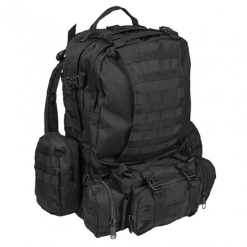 Тактичний Рюкзак Mil-Tec Defense Pack Assembly 36л 32 x 24 x 52 см Чорний