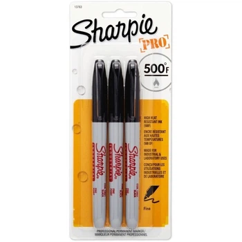 Набор перманентных маркеров Sharpie Industrial Fine Point выдерживает до 500F 3 шт. (‎13763PP)