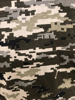 Футболка ЗСУ піксель ММ14, військова тактична чоловіча футболка розмір 58