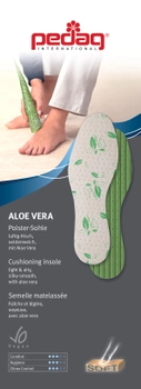 Ортопедические стельки Pedag Aloe Vera 107 влагопоглощающие
