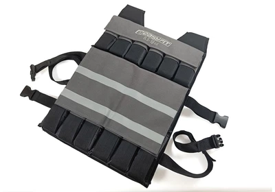Жилет обтяжувач EasyFit Armor 18 кг набірний з кроком 0,5 кг