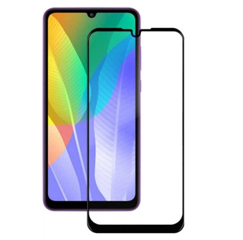 Защитное стекло LUX для Huawei Y6p Full Сover черный 0,3 мм в упаковке