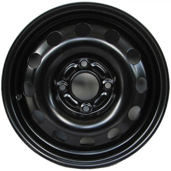 Стальные диски Steel Logan R15 W6 PCD4x100 ET43 DIA60.1 (black)