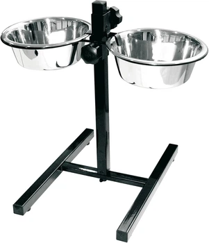 Миски из нержавейки на штативе для собак 2*4,7 л CROCI DINNER SET