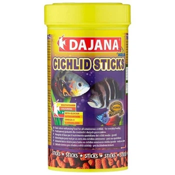 Корм для крупных и средних цихлид в пелетах Dajana CICHLID STICKS 1 л/320 г