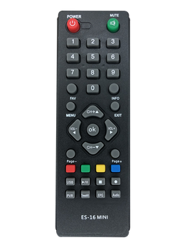 Пульт Т2 тюнера EUROSKY ES-16 mini [DVB-T2] - 2610
