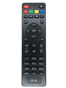 Пульт Т2 тюнера EUROSKY T2 ES-14 ES-16 ES-17 [DVB-T2] - 2609