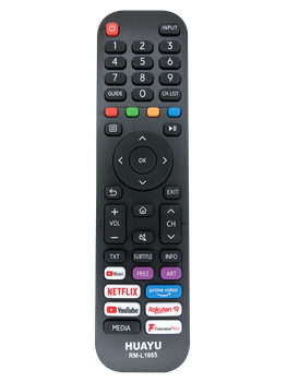 Пульт для телевизоров HUAYU HISENSE RM-L1665 2G30 универсальный [UNIVERSAL] - 2599