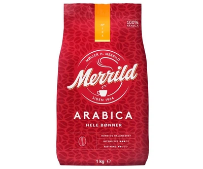 Кофе Lavazza Merrild Arabica 100% в зернах 1 кг