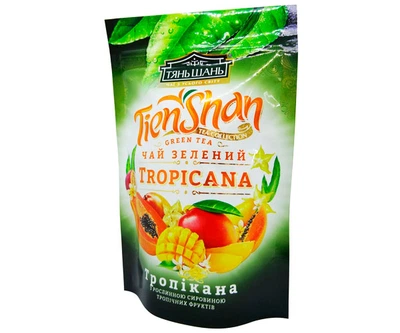 Чай зелений Тянь Шань Tien Shan Tropicana 80г