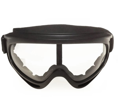 Захисні окуляри-маска на резинці з прозорими лінзами (SD-GL-24)