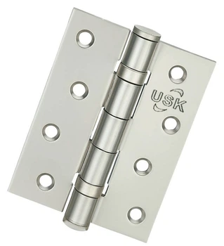 Дверная петля универсальная USK 4"*3"*2.5-2BB Никель