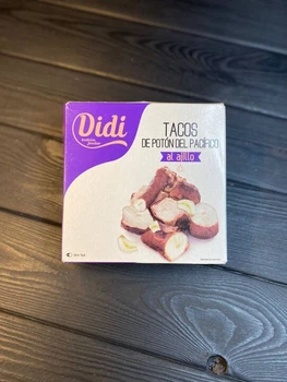 Восьминіг у часниковому соусі Didi Tacos al Ajillo тихоокеанський шматочками 266г