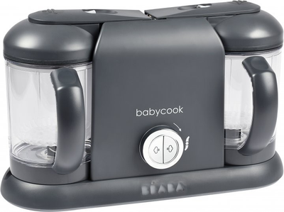 Блендер-пароварка Beaba Babycook Plus 4 в 1 чорний