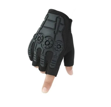 Перчатки тактические RUIN HAWK в стиле милитари черный М 01059