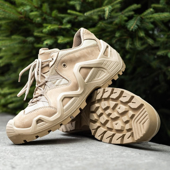 Тактические кроссовки низкие бежевые HIMARS Beige tactical sneakers размер 40