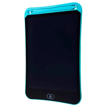 Графічний планшет кольоровий для малювання зі стілусом дитячий бездротовий LCD 8.5 дюймів Black-Turquoise (GP85T)