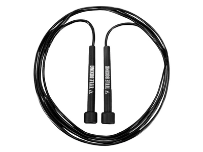 Скакалка TITLE Boxing Licorice Speed Rope 2.0 3,05 м (10') чорний (5313)