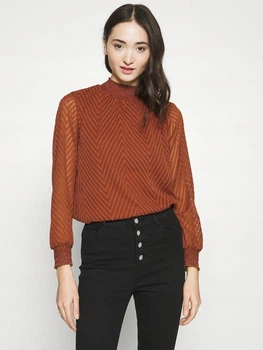 Блуза Only 15190950 L (96434L) Коричневий