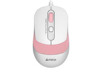 Мышь A4Tech FM10 White/Pink USB