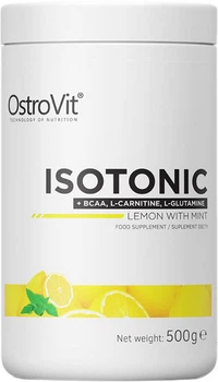Ізотонік OstroVit Isotonic порошок 500 г Лимон з м’ятою (5903933904276)