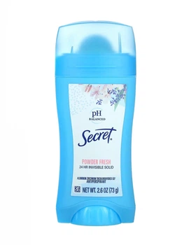 Дезодорант-антиперспірант Secret pH Balanced Antiperspirant/Deodorant Invisible Solid Powder Fresh 73 мл