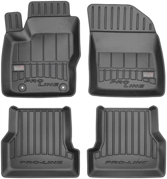 Автомобильные коврики в салон Frogum 3D на Ford FOCUS 2 04-11 Форд Фокус черные SO0691