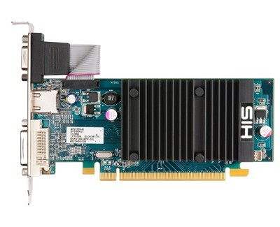 Видеокарта HIS PCI-Ex AMD RADEON HD5450 1 GB DDR3 ( 64 Bit ) ( VGA, HDMI, DVI ) Б/У