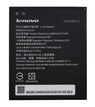 Батарея для Lenovo BL242 (A2020 Vibe C, A3690, A3860, A3900, A6000, A6010, K3, K30) [Original PRC] 12 мес. гарантии