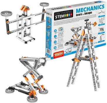 Конструктор Engino Stem Механіка: важелі та зчеплення (STEM01) (9869205580127)