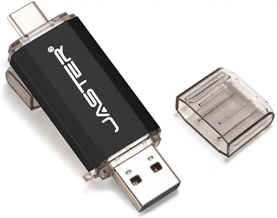 USB Флеш накопитель JASTER 128GB + micro USB 2.0 (20725)