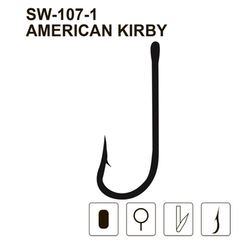 Крючки MiniMax American Kirby SW-107 №10 10шт