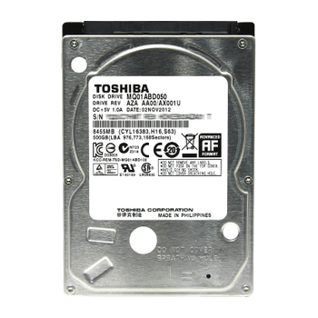 Жесткий Диск Toshiba 500GB Silver Б/У Хороший