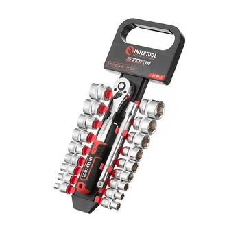 Набор головок с трещеткой 3/8" INTERTOOL ET-8015
