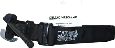 Турнікет CAT GEN-7+гемостатичний засіб CELOX VASCULAR 5x5 см (1100401)