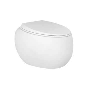 Унитаз подвесной Rimless (безободковый) Rak Ceramics Сloud, белый глянец (CLOWC1446AWHA)