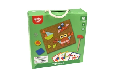 Дерев'яна гра Tooky Toy апплікація з молоточком