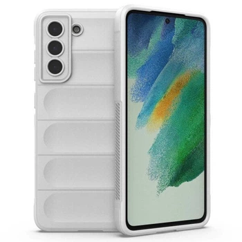 Силіконовий (TPU) чохол Deexe Terra Case для Samsung Galaxy S21 FE (G990) - White