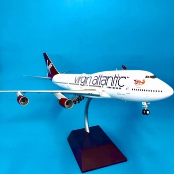 Модель самолета GeminiJets Boeing-747-400 Virgin Atlantic 1/200