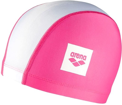 Шапочка для плавання Arena Unix II JR 002384-105 Pink-White Junior OSFM (3468336220818)