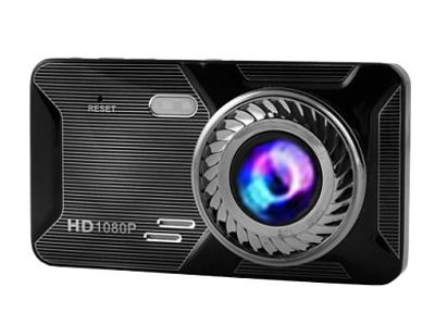 Відеореєстратор T709 Touch screen метал 2 камери 1296P Full HD