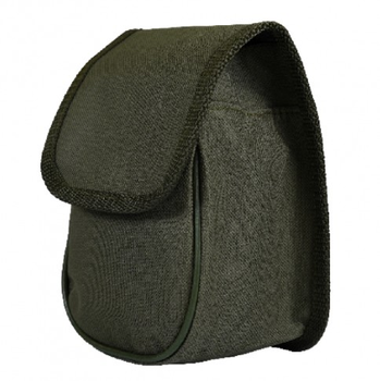 Поясной чехол-сумка для переноски тактических наушников 125 х 140 х 80 мм Оливковая
