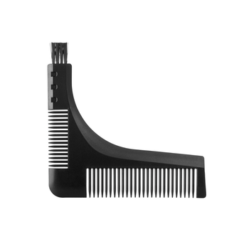 Расческа для бороды трафарет Barber Line Eurostil