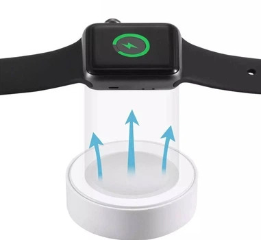 Беспроводное зарядное устройство для часов Apple watch 1 метр Белый